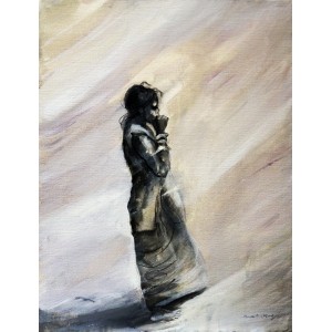 Arsalan Naqvi, 12 x 16 Inch, Acrylic on Canvas, Figurative Painting, AC-ARN-053